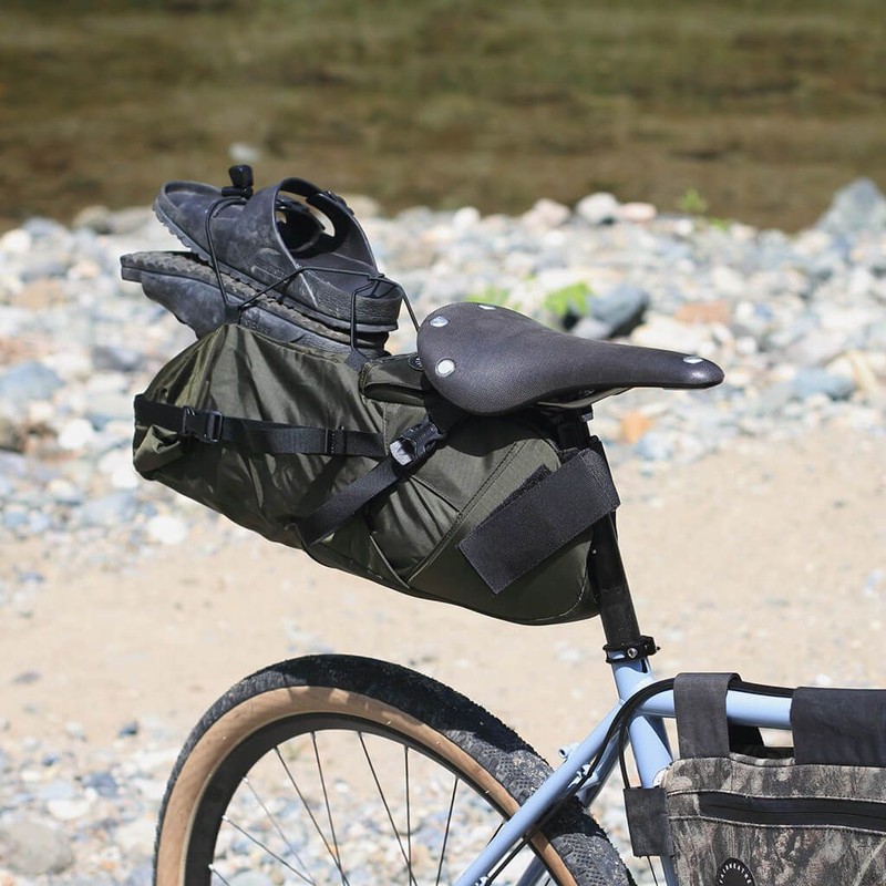 FAIRWEATHER seat bag black [フェアウェザー]