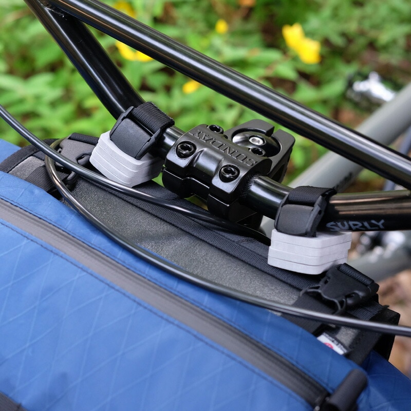 FAIRWEATHER handle bar bag + x-pac navy [フェアウェザー]