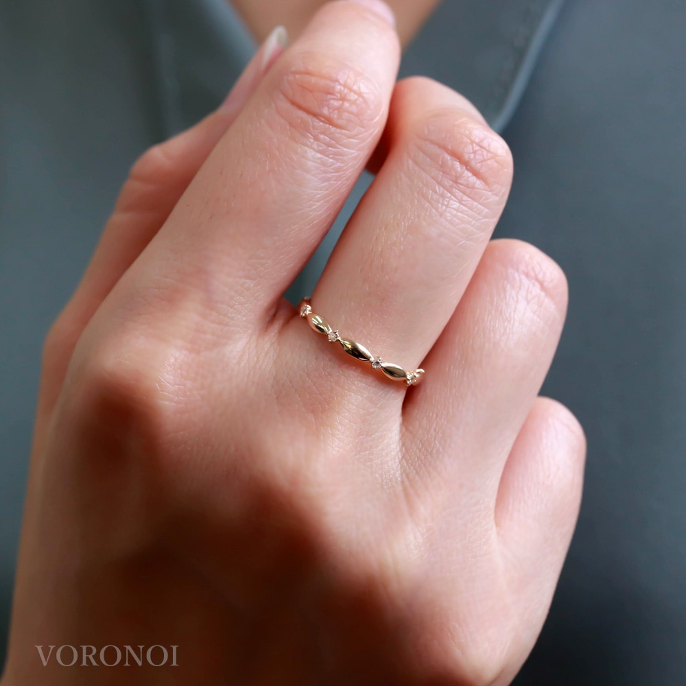 重ね付けリング「レディ」 K18