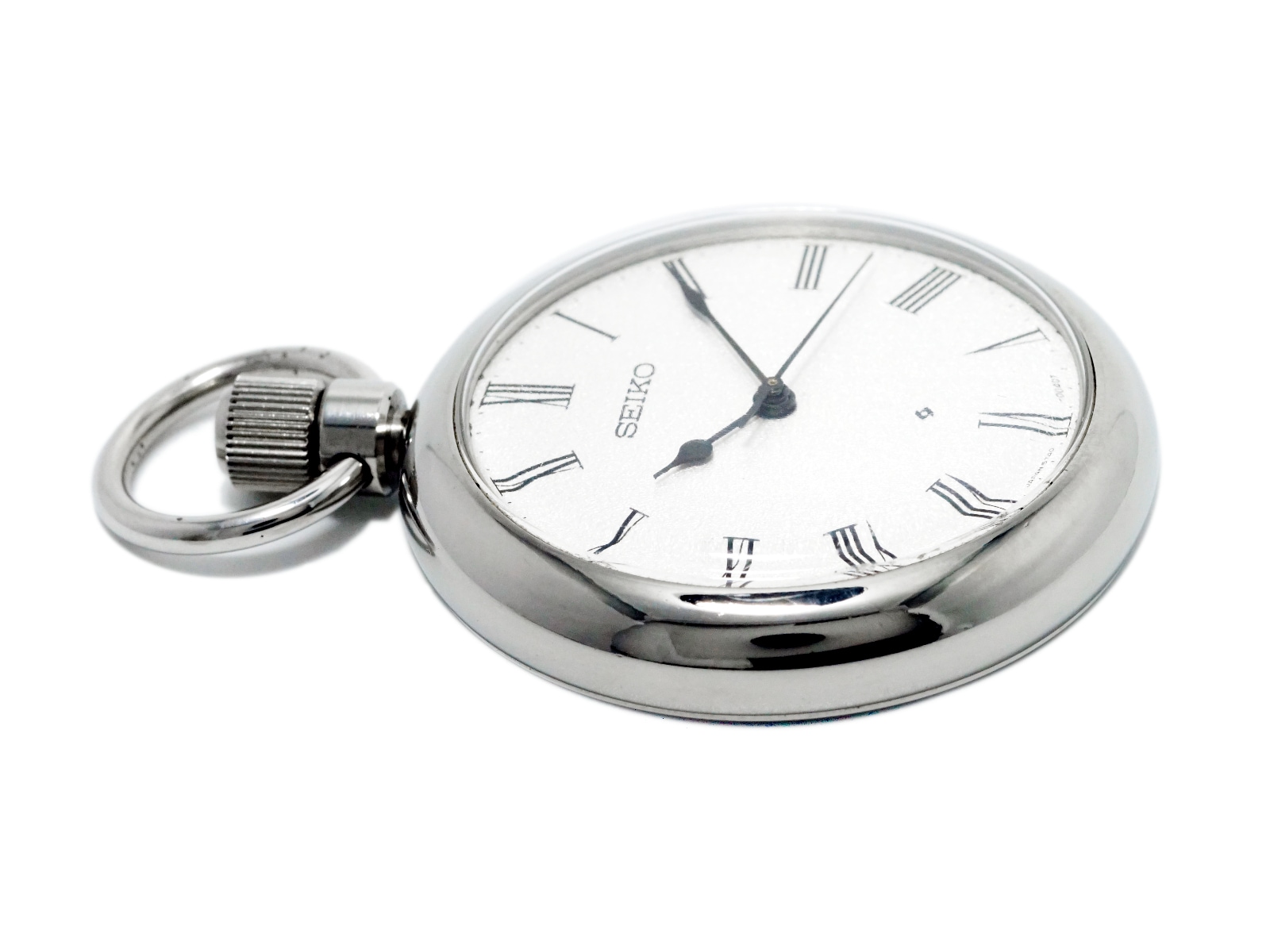 セイコー 懐中時計 5740-0080 ステンレス 10振動 ロードマーベルCal