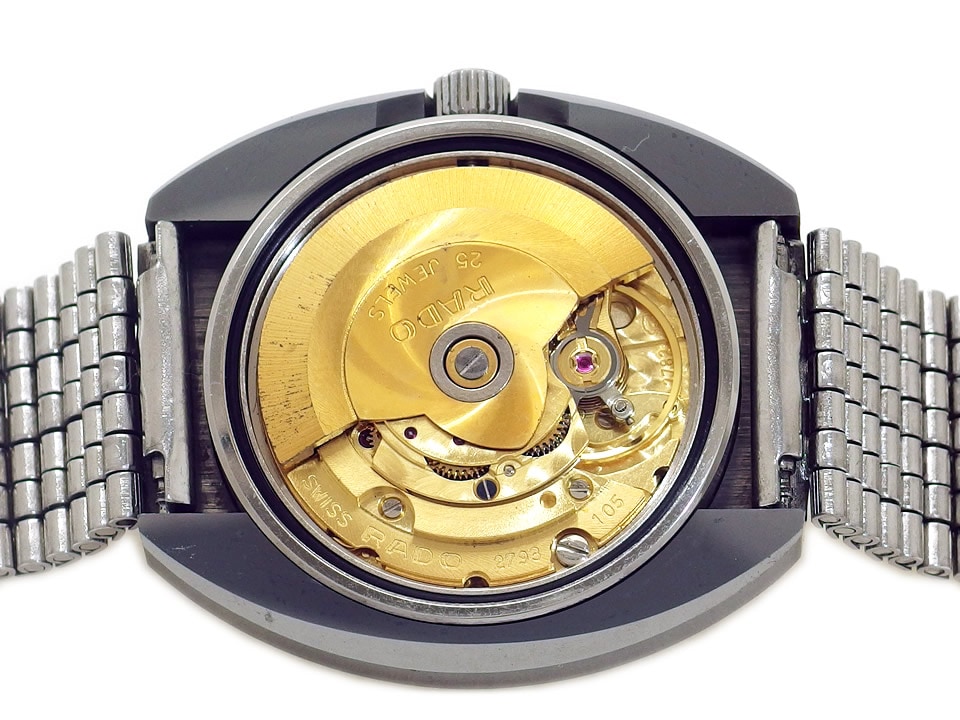 ラドー バルボアV 超硬ケース カットガラス Cal.2782 自動巻 OH済 1970