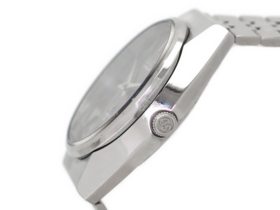 グランドセイコー 5645-8000 GSブレスレット 格子柄 グレー文字盤 自動