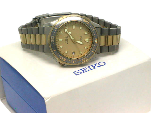 セイコー スキューバ200m 5H25-6A00 クオーツ USED 1988年