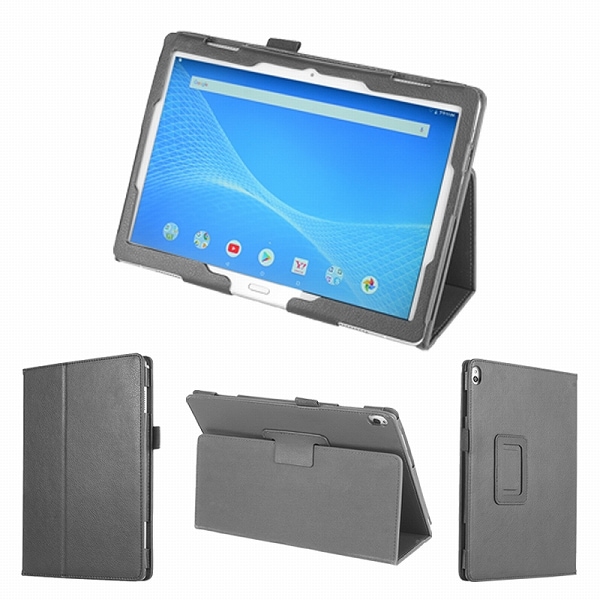 wisers タッチペン・保護フィルム付 タブレットケース NEC LAVIE Tab E