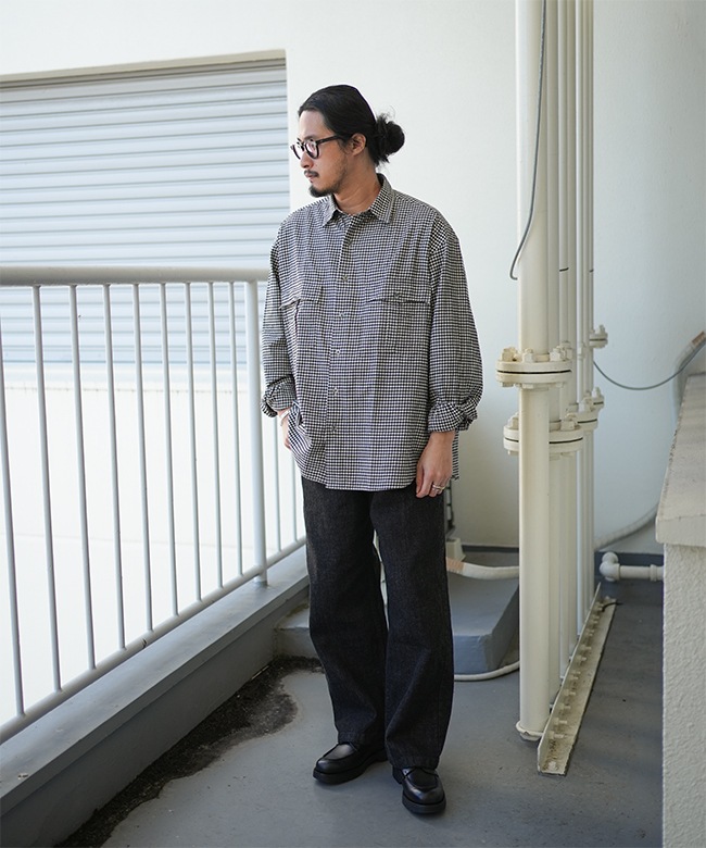 PC-016-3042]PORTER CLASSIC(ポータークラシック) ROLL UP FLANNEL