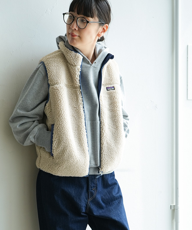 68110]Patagonia(パタゴニア)KS REVERSIBLE READY FREDDY VEST キッズ