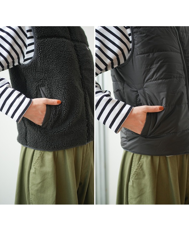 68110]Patagonia(パタゴニア)KS REVERSIBLE READY FREDDY VEST キッズ