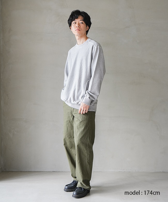 GOBW1912] GOOD ON(グッドオン) HEAVY CREW SWEAT/ヘビークルー