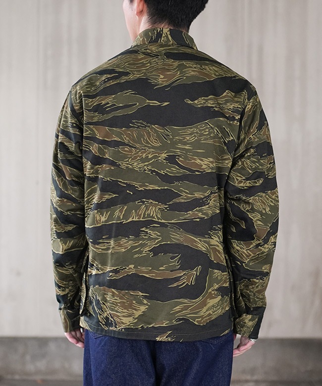 SF-242159]SASSAFRAS(ササフラス) G.D.U Jacket / Tiger Twill ジー