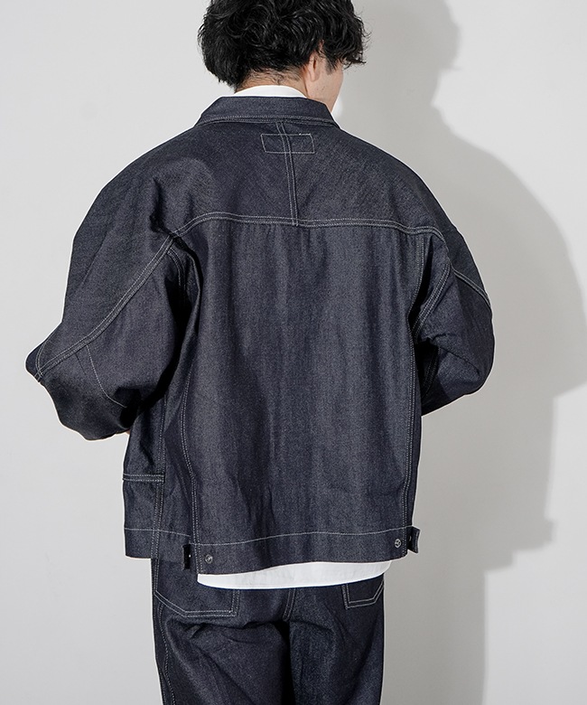 SALE 50%OFF】[XSSML-25AW-BL04]XS.S.M.L(サイズ) DENIM JACKET デニム
