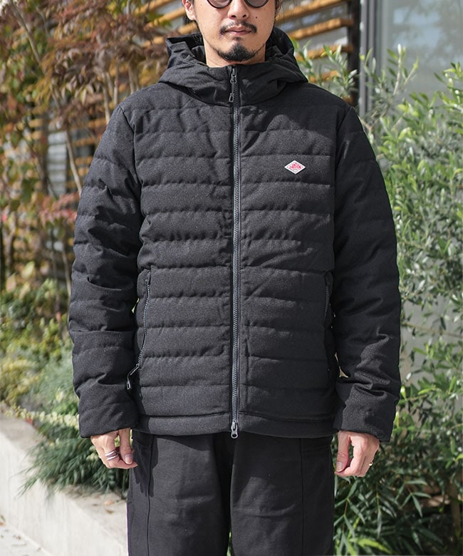 ◇[DT-A0187PWL]DANTON(ダントン) MIDDLE DOWN HOODED JACKET ミドル
