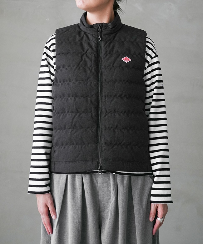 ◇[DT-A0550PWL]DANTON(ダントン) スタンドカラーライトダウンベスト