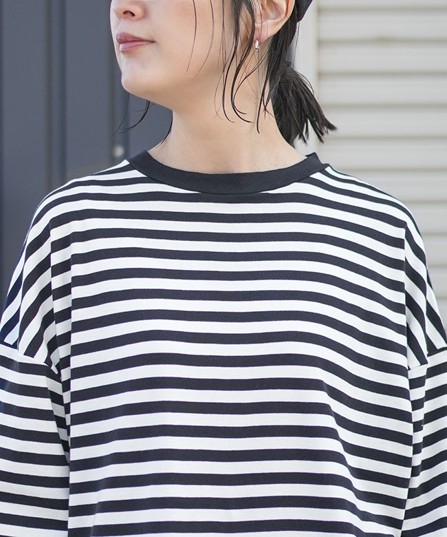 25SMSCU04]THE SHINZONE(ザ シンゾーン) フレンチストライプロング