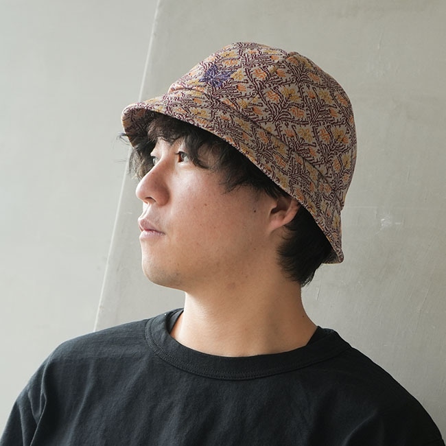 MR070]NEEDLES(ニードルズ)Bermuda Hat - Poly Jq.(バミューダハット