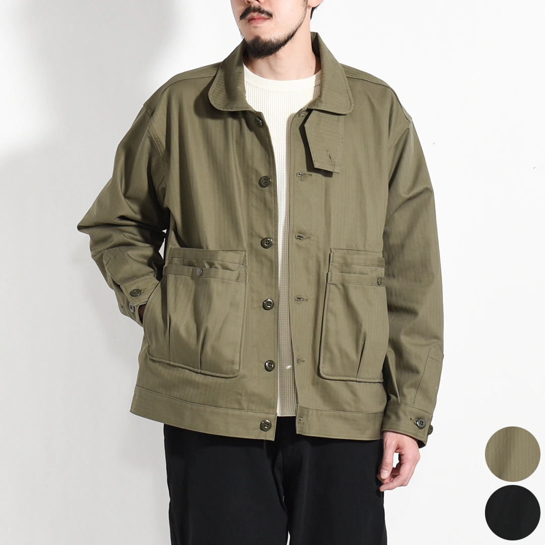 SF-252272]SASSAFRAS(ササフラス)Overgrown Trug Jacket(オーバー