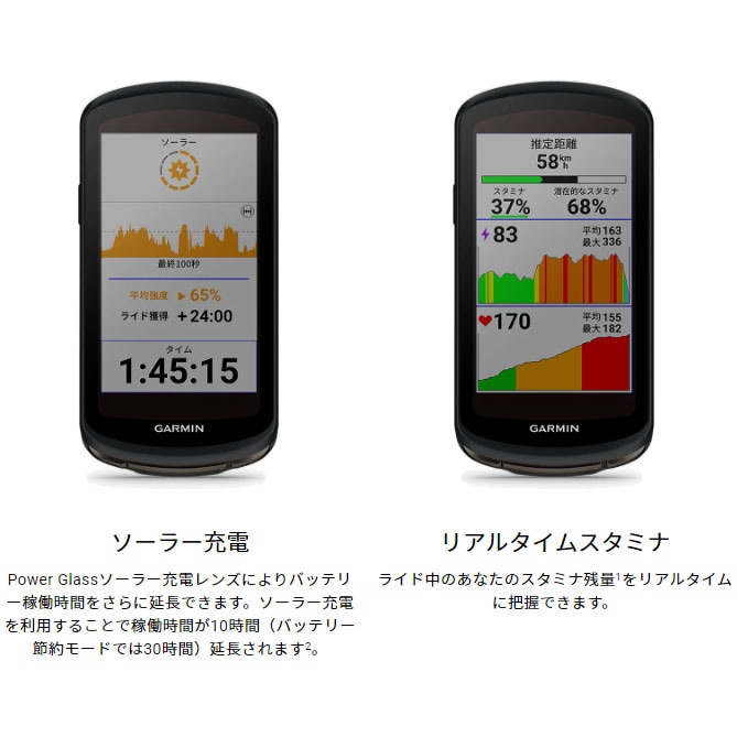 ガーミン エッジ(Edge) 1040 ソーラー 日本版 本体のみ タッチパネル