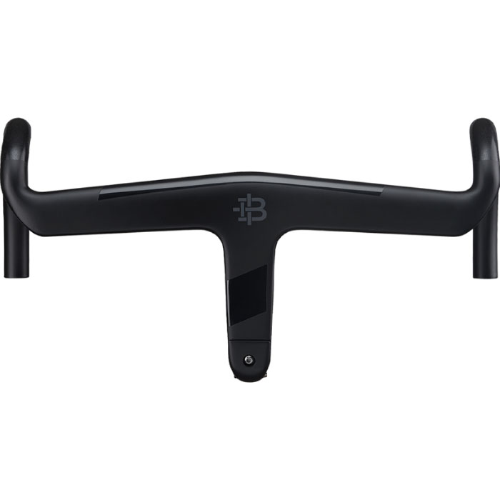 ブラックインク 一体型エアロバーステム AB-2 幅380mm | ロードバイク