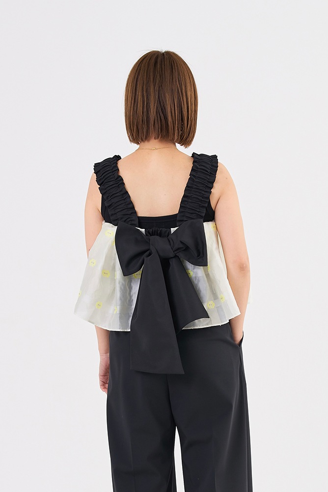 yori shiroconマーガレットバックリボンキャミ36 【公式通販】