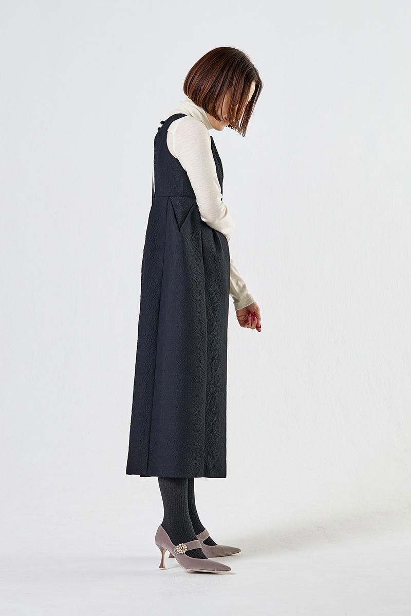 yori ストライプティアードチュニック【2024SM】