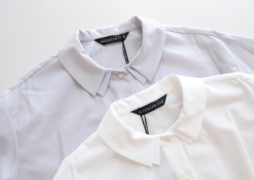 mizuiro ind（ミズイロインド）＊ダブルカラーシャツ(2色)】 | すべて