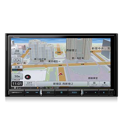 AVIC-RZ810-D カロッツェリア 楽ナビ 180mm 7型 VGA 地デジ フルセグ