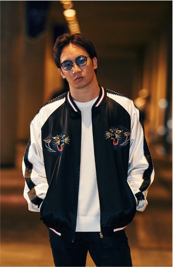 サタンアルバイト オーバーサイズ スタジャン スカジャン サタン