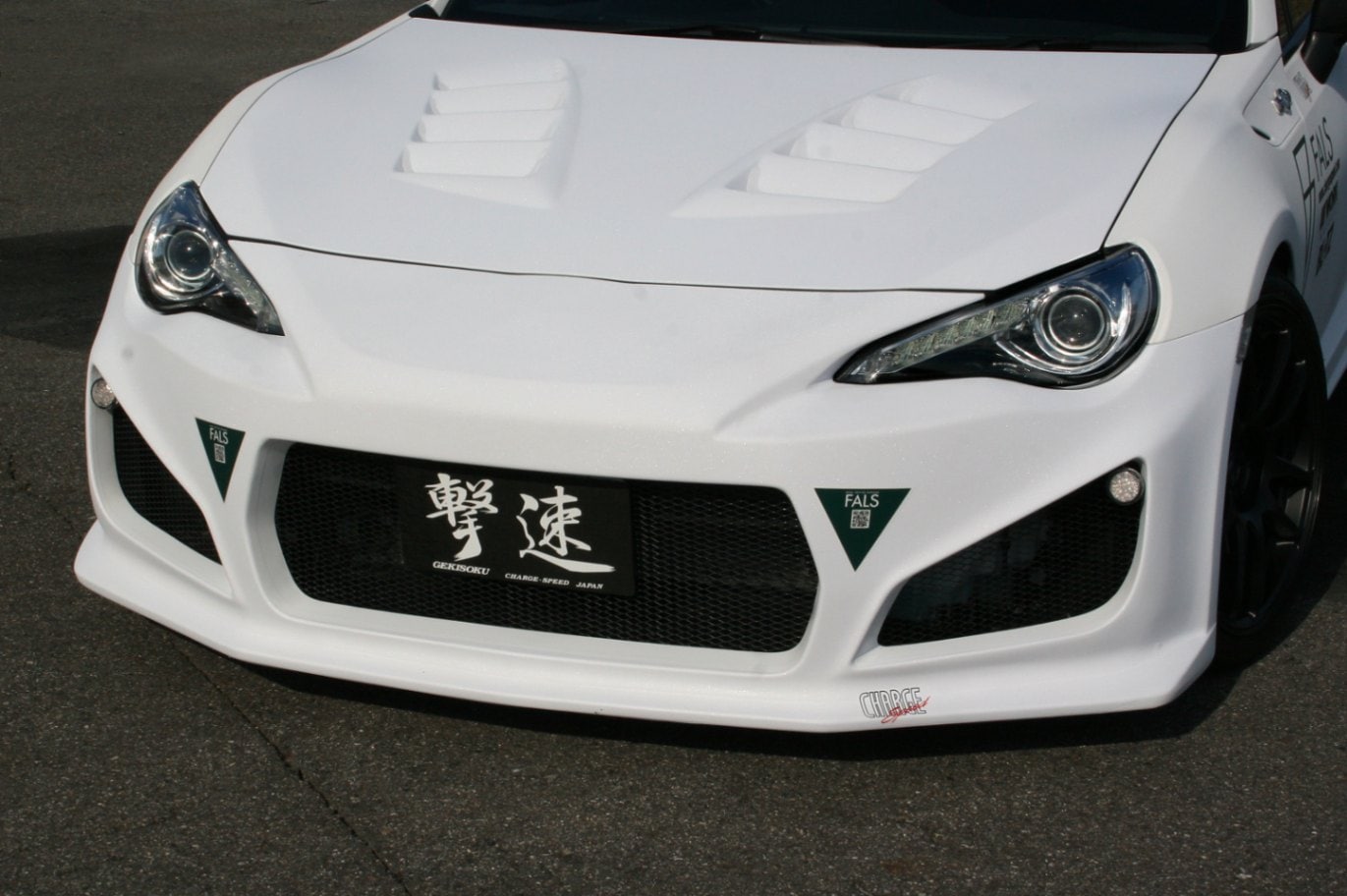 チャージスピード 86 ZN6 前期/中期 フロントバンパー TYPE-1 FRP製