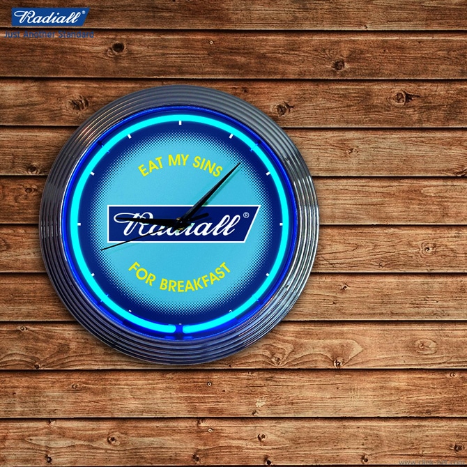 CLINK｜RADIALL FLAGS - NEON CLOCK｜東京・吉祥寺｜SOFTMACHINE