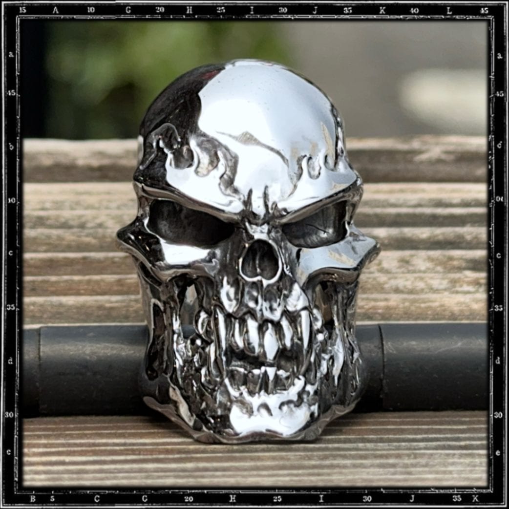 PSYCHO S.O.B. SKULL RING | クレイジーピッグ公式オンラインストア