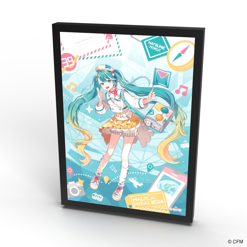 キャラパブ | 初音ミク | マジカルミライ 2024/B4パブミラー 初音ミク
