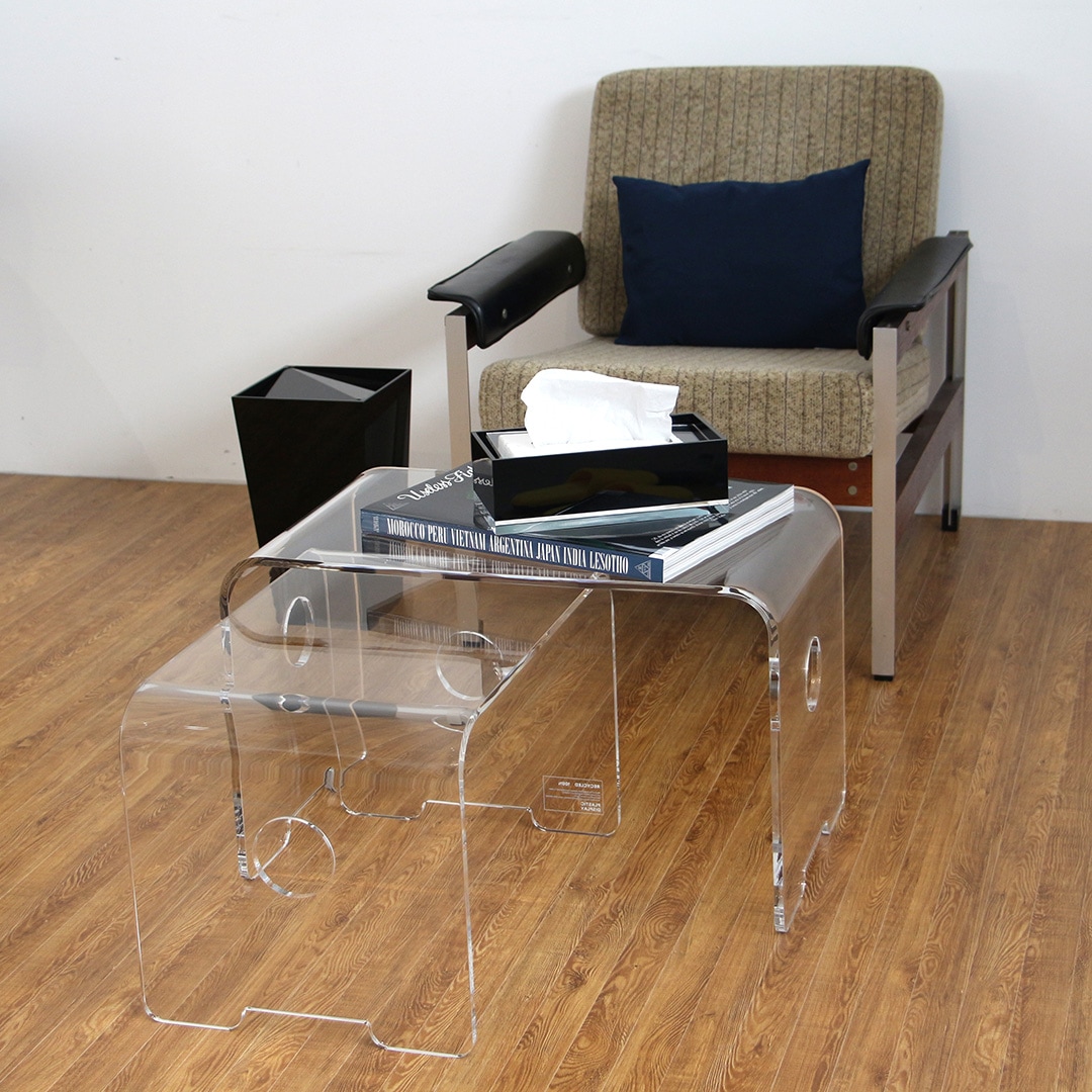 アクリル ローテーブル 