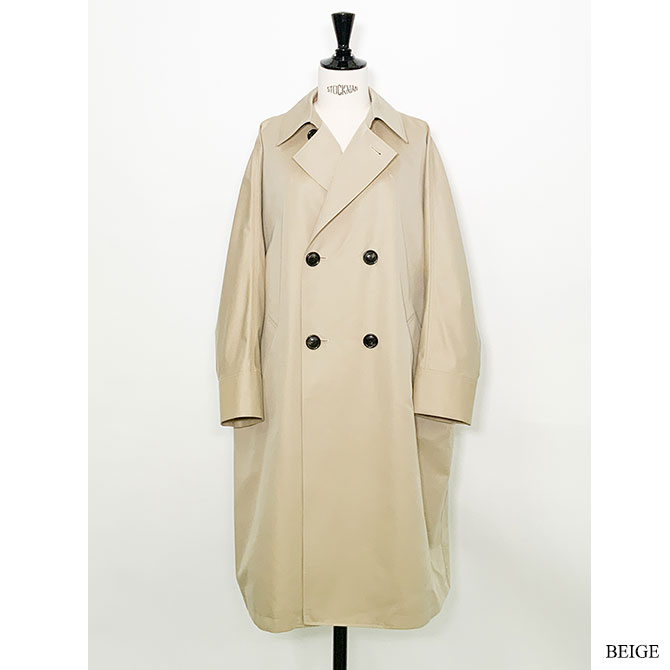 送料無料】【2026SS】TICCA[ティッカ] テントトレンチコート TBFS-161