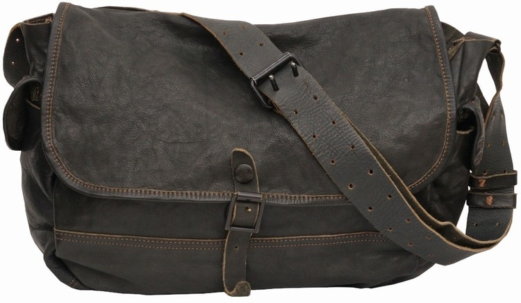 ダブルアールエル) RRL 本藍染め ブラックインディゴ レザー