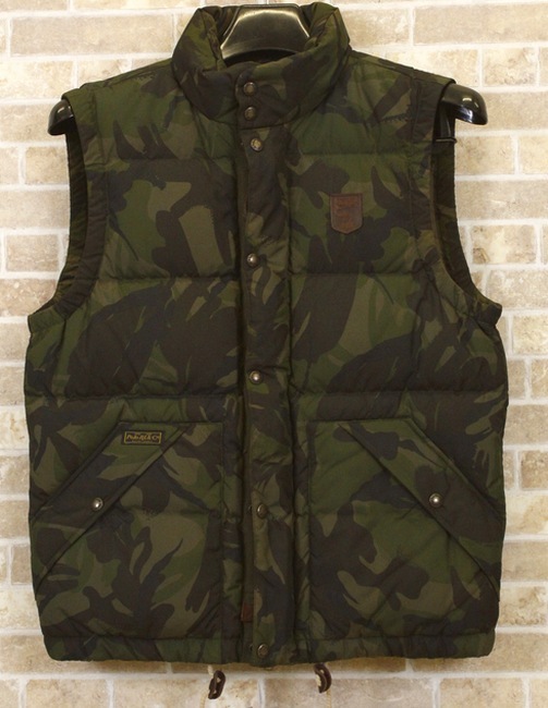 ラルフローレン / Ralph Lauren ダウンベスト カモフラ 迷彩 | ラルフ