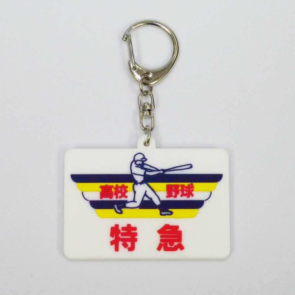 阪神電気鉄道 高校野球用特急板ラバーキーホルダー(四角型) | すべての
