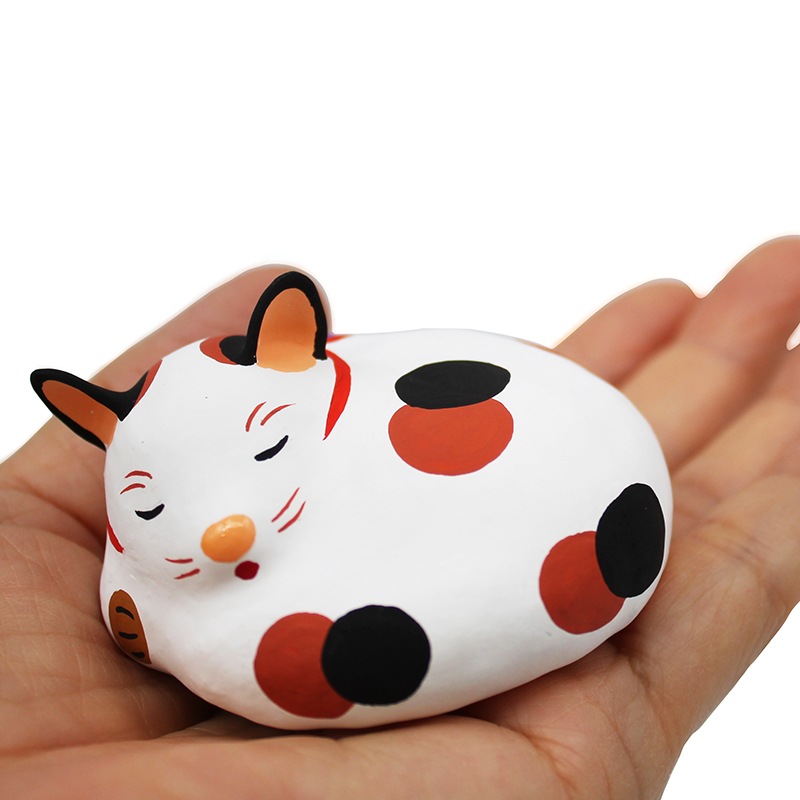 高松張子 ねむり猫 | 住,郷土玩具・人形,張子・つまみ人形 | IKUNAS