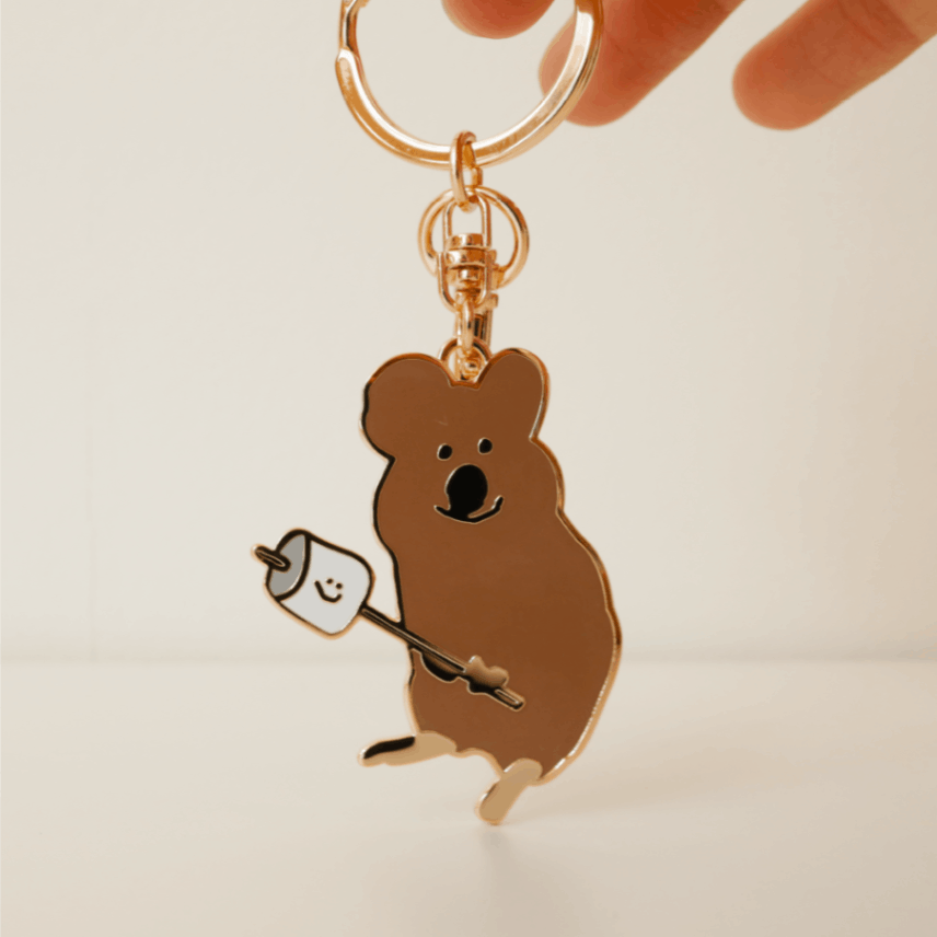 Dinotaeng] S'more Quokka キーリング | CATEGORY,ACC,keyring