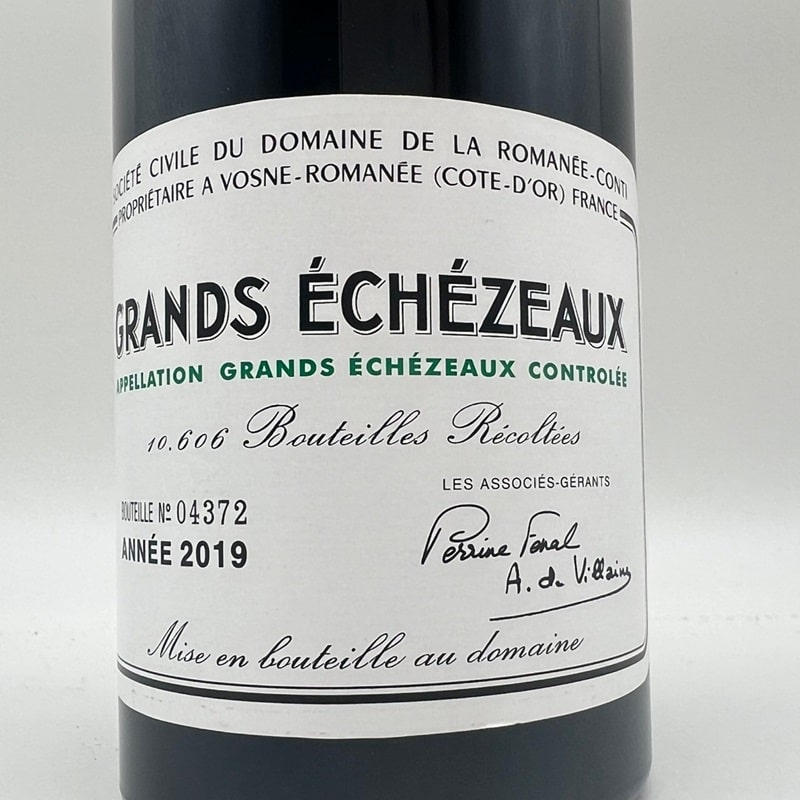 DRC/グラン・エシェゾー 2019 | 赤ワイン | MonFavoris