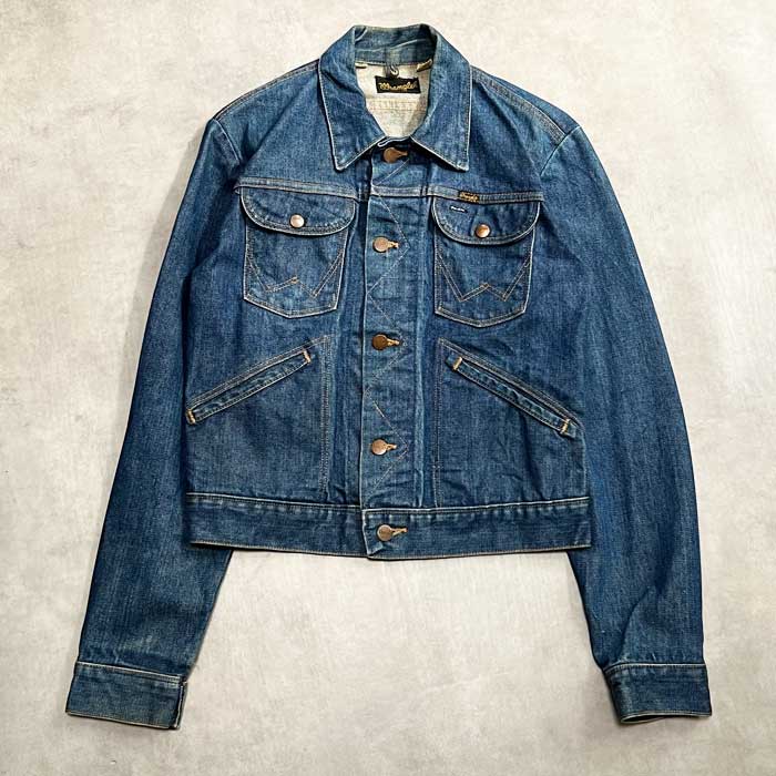 70'S Wrangler 124MJ Denim Jacket Made in USA Size/36 70年代