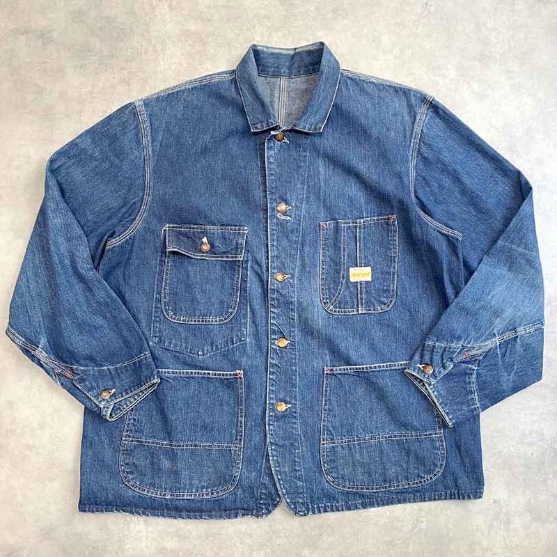 VINTAGE 50s PAYDAY Denim Chore Jacket Union Made 50年代 ペイデイ