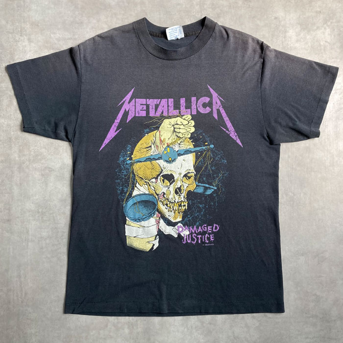 80's Metallica Pushead T-Shirts Made in USA/L 80年代 メタリカ