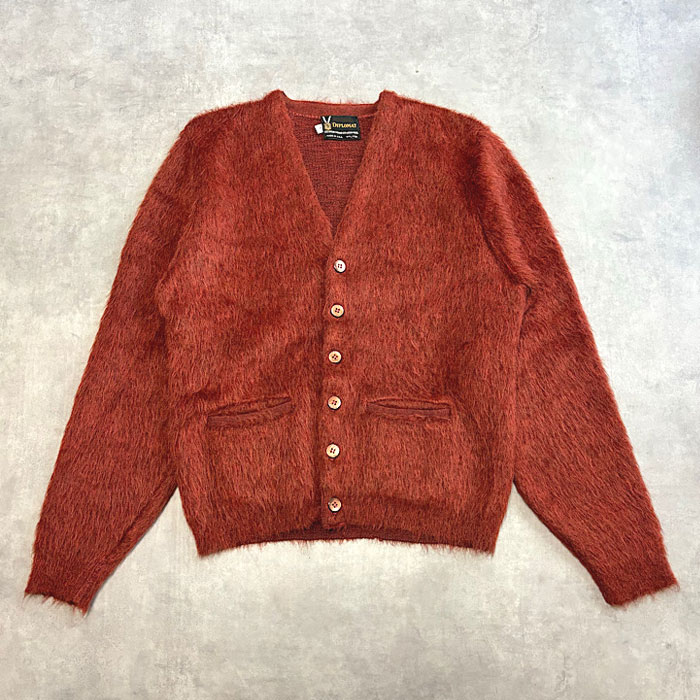 60's DIPLOMAT MOHAIR CARDIGAN Made in USA/M | 【USED.VINTAGE