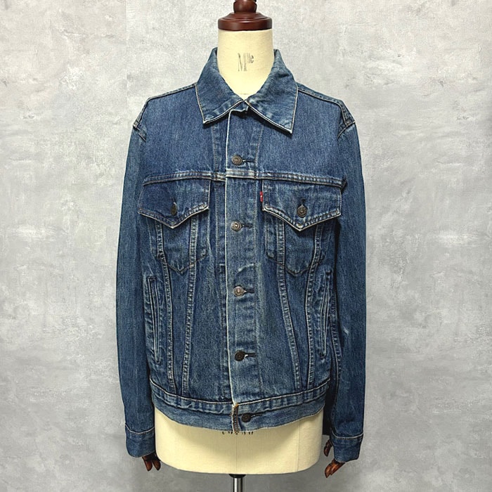 80's LEVI'S 70506-0216 Denim Trucker Jacket SIZE/40 Made in Canada