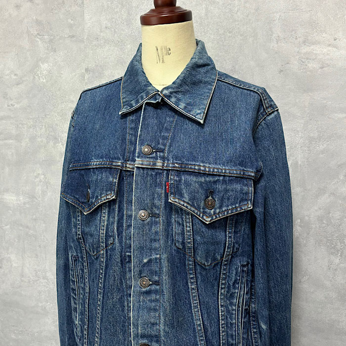 80's LEVI'S 70506-0216 Denim Trucker Jacket SIZE/40 Made in Canada