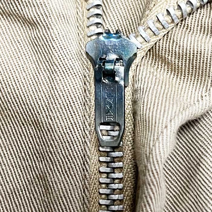 60's USMC ZIP CHINO TROUSERS W30/L34 60年代 アメリカ海兵隊