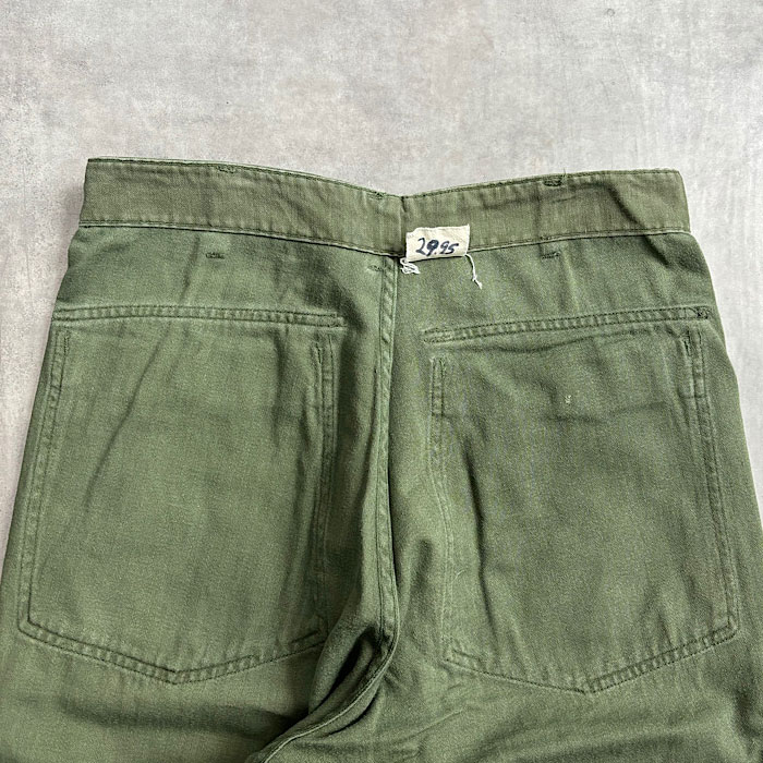 70's U.S.ARMY BAKER PANTS OG-107 W31L33 70年代 U.S.ARMY ベイカー