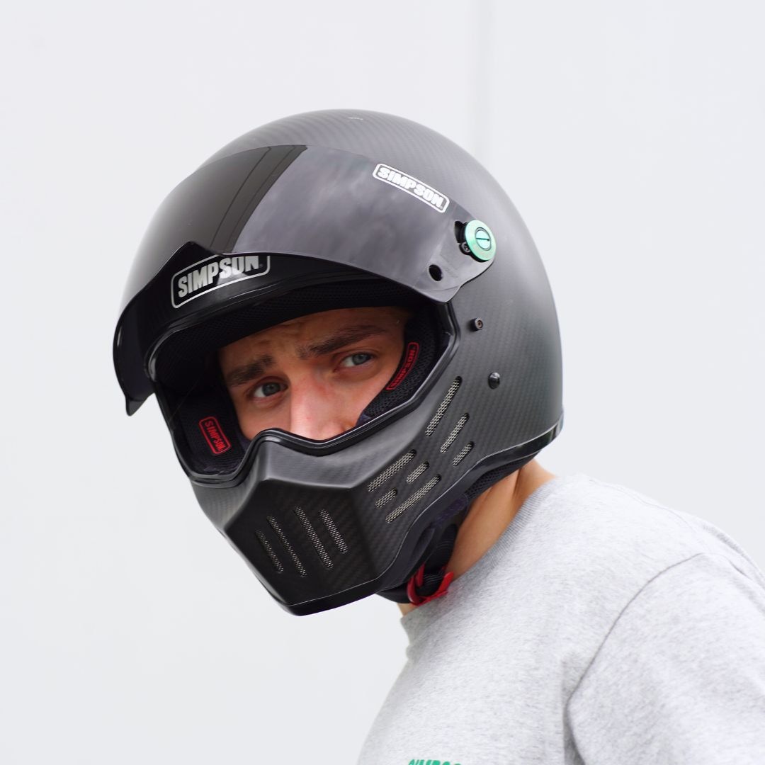 SIMPSON M30 マットカーボン | SIMPSONヘルメット公認オンラインストア