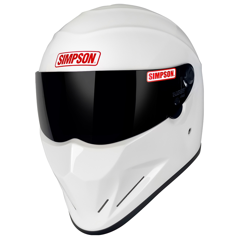SIMPSON DIAMONDBACK ホワイト | SIMPSONヘルメット公認オンラインストア