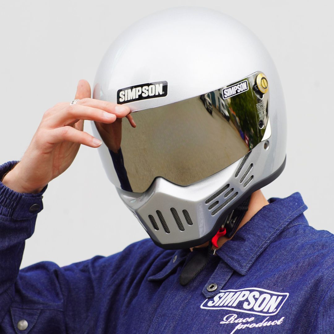 SIMPSON M30 シルバー | SIMPSONヘルメット公認オンラインストア