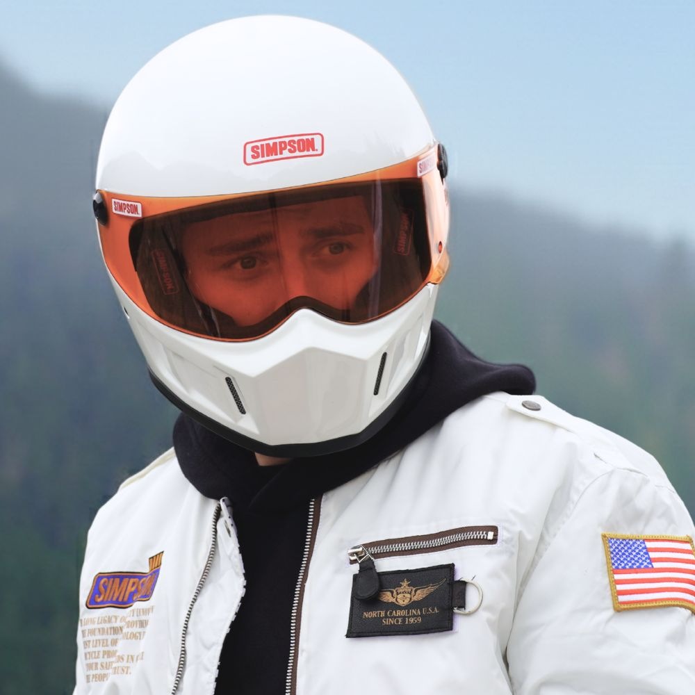 SIMPSON SB15 ホワイト | SIMPSONヘルメット公認オンラインストア